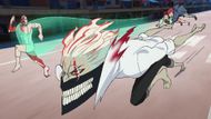 Okarun chases Taro in his Turbo Granny form as seen in the anime (Image credit: Science Saru)
